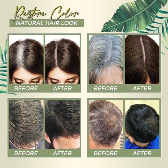 HAIR DARKENING SHAMPOO WITH DEVELOPER