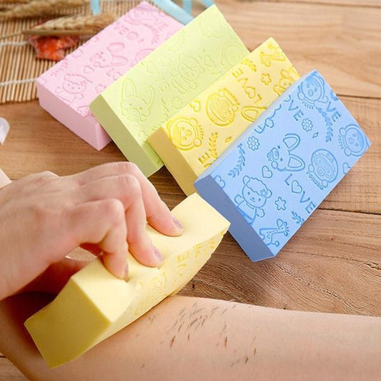 DEAD SKIN REMOVAL BATHING SPONGE ( SET OF 3 )